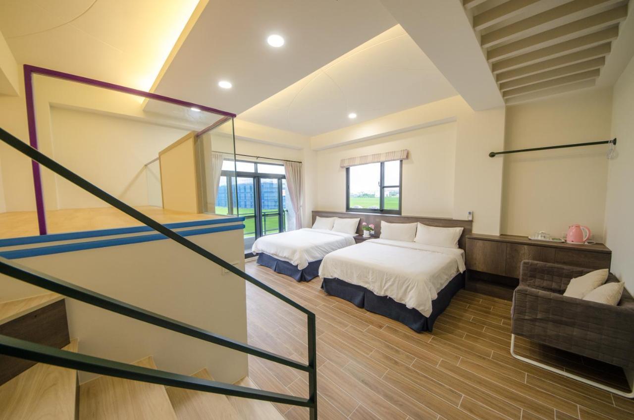 渡小夜電梯民宿 Yilannight B&B Wujie Exterior foto