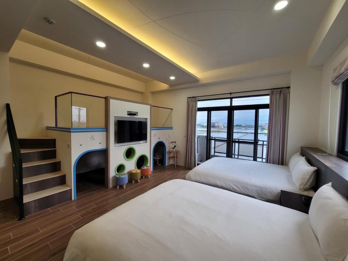 渡小夜電梯民宿 Yilannight B&B Wujie Exterior foto